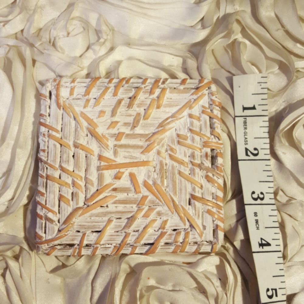 Coaster Set Wicker. - Picture 8 of 15